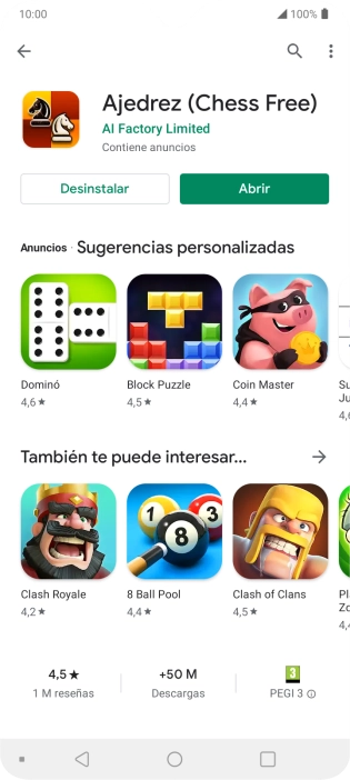 Pulsa la tecla de inicio para terminar y regresar a la pantalla de inicio. Pulsa la tecla de inicio para terminar y regresar a la pantalla de inicio.