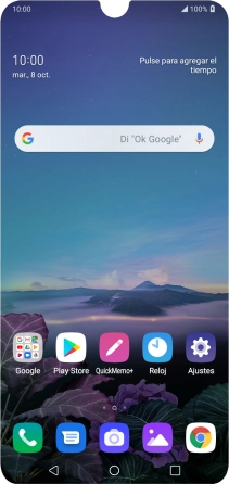 Cuando el icono de carga de batería aparece en la pantalla, el teléfono se está cargando.