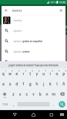 Introduce el nombre del tema o de la app y pulsa el icono de búsqueda. Introduce el nombre del tema o de la app y pulsa el icono de búsqueda.