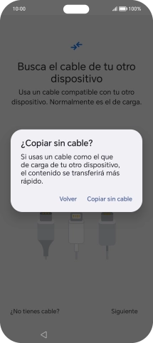 Pulsa Copiar sin cable. Pulsa Copiar sin cable.