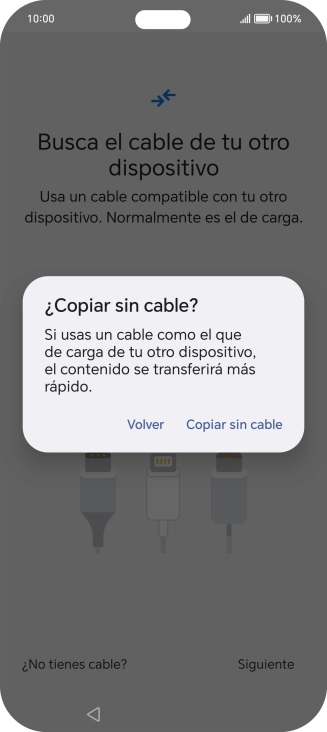Pulsa Copiar sin cable. Pulsa Copiar sin cable.