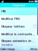Selecciona PIN.