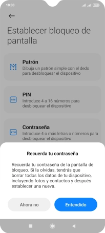 Pulsa Entendido. Pulsa Entendido.