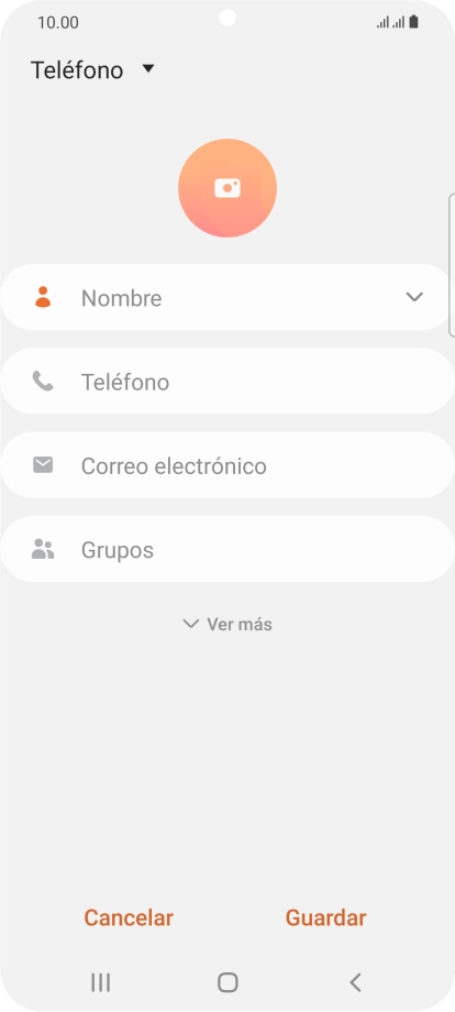 Pulsa la lista desplegable de la guía. Pulsa la lista desplegable de la guía.