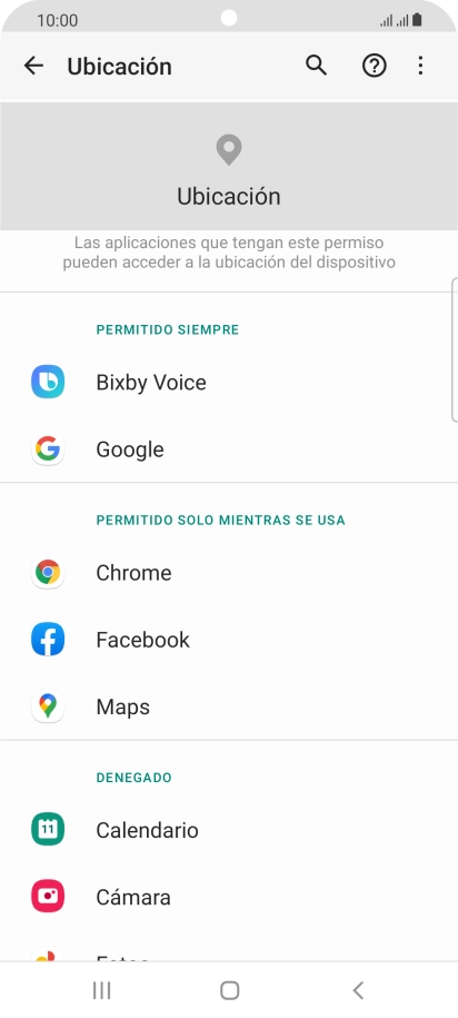 Pulsa la app deseada. Pulsa la app deseada.