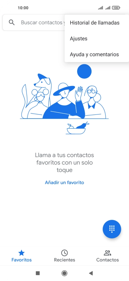 Pulsa Ajustes. Pulsa Ajustes.