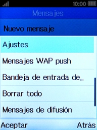 Selecciona Ajustes. Selecciona Ajustes.