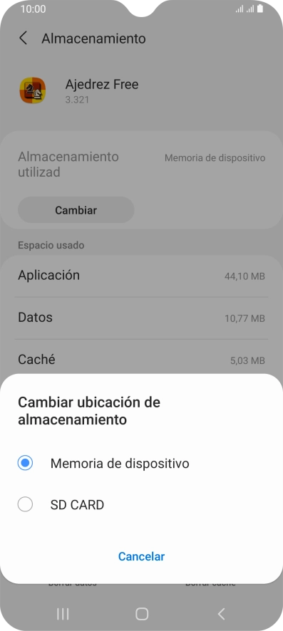 Pulsa el nombre de la tarjeta de memoria. Pulsa el nombre de la tarjeta de memoria.