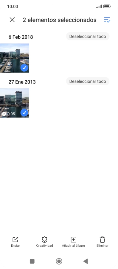 Pulsa Enviar.