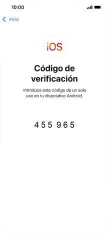 Seguir las indicaciones de la pantalla y de la app Seguir las indicaciones de la pantalla y de la app