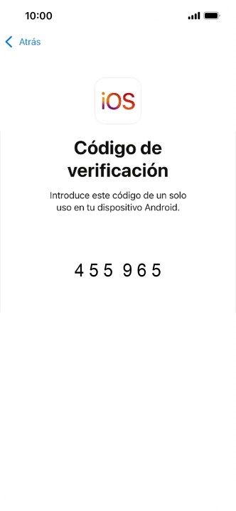 Seguir las indicaciones de la pantalla y de la app Seguir las indicaciones de la pantalla y de la app