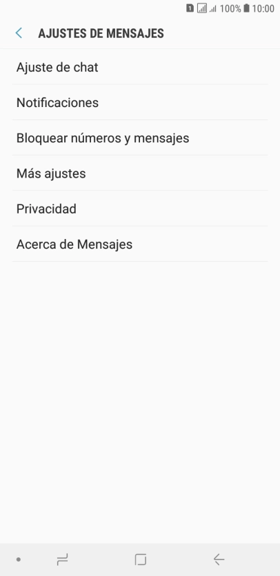 Pulsa Más ajustes. Pulsa Más ajustes.