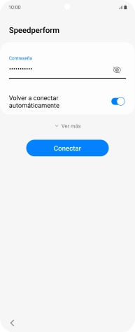 Introduce la contraseña de la red wifi y pulsa Conectar. Introduce la contraseña de la red wifi y pulsa Conectar.