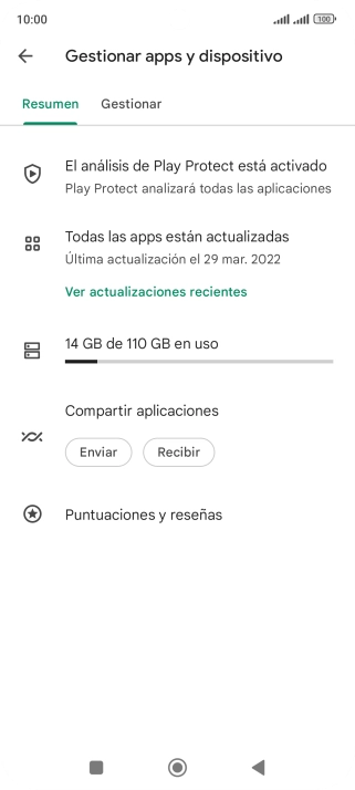 Pulsa Gestionar. Pulsa Gestionar.