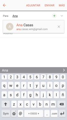 Pulsa el contacto deseado. Pulsa el contacto deseado.