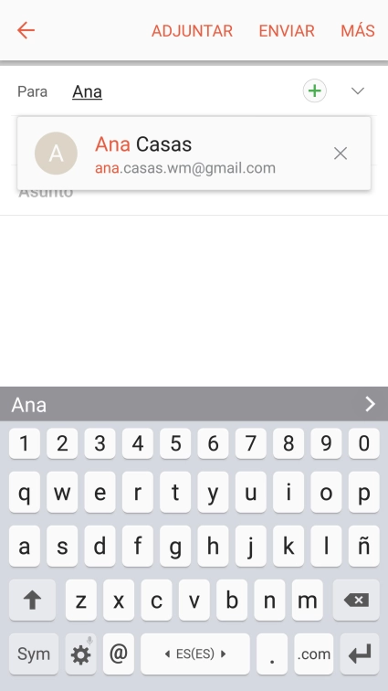 Pulsa el contacto deseado. Pulsa el contacto deseado.