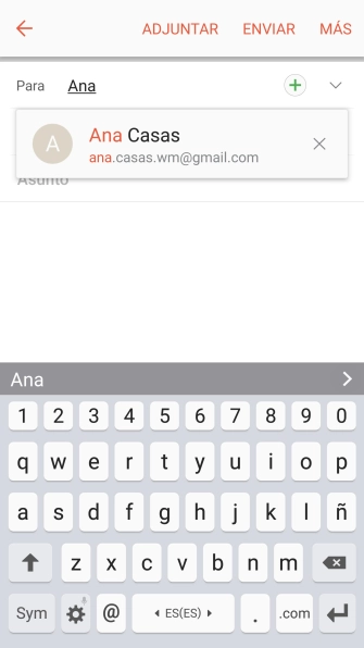 Pulsa el contacto deseado. Pulsa el contacto deseado.
