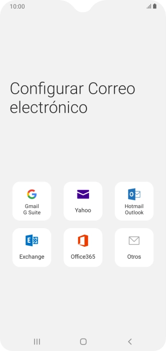 Pulsa Otros.