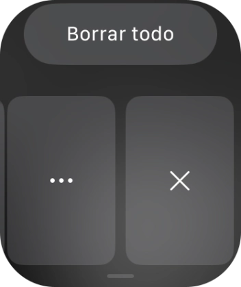 Pulsa el icono de borrar para eliminarla. Pulsa el icono de borrar para eliminarla.