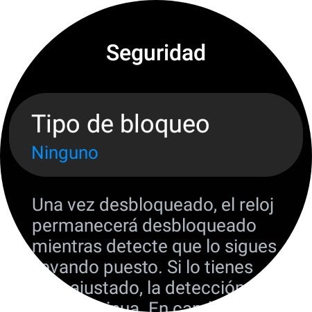 Pulsa Tipo de bloqueo. Pulsa Tipo de bloqueo.