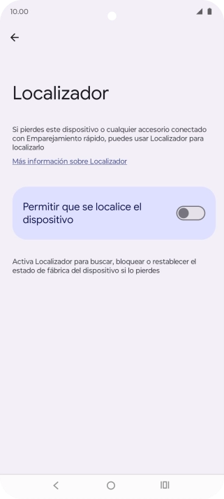 Pulsa el indicador junto a Pulsa el indicador junto a
