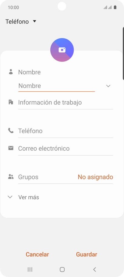 Pulsa la lista desplegable de la guía. Pulsa la lista desplegable de la guía.