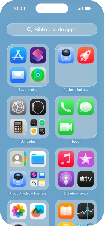 Pulsa la app deseada. Pulsa la app deseada.