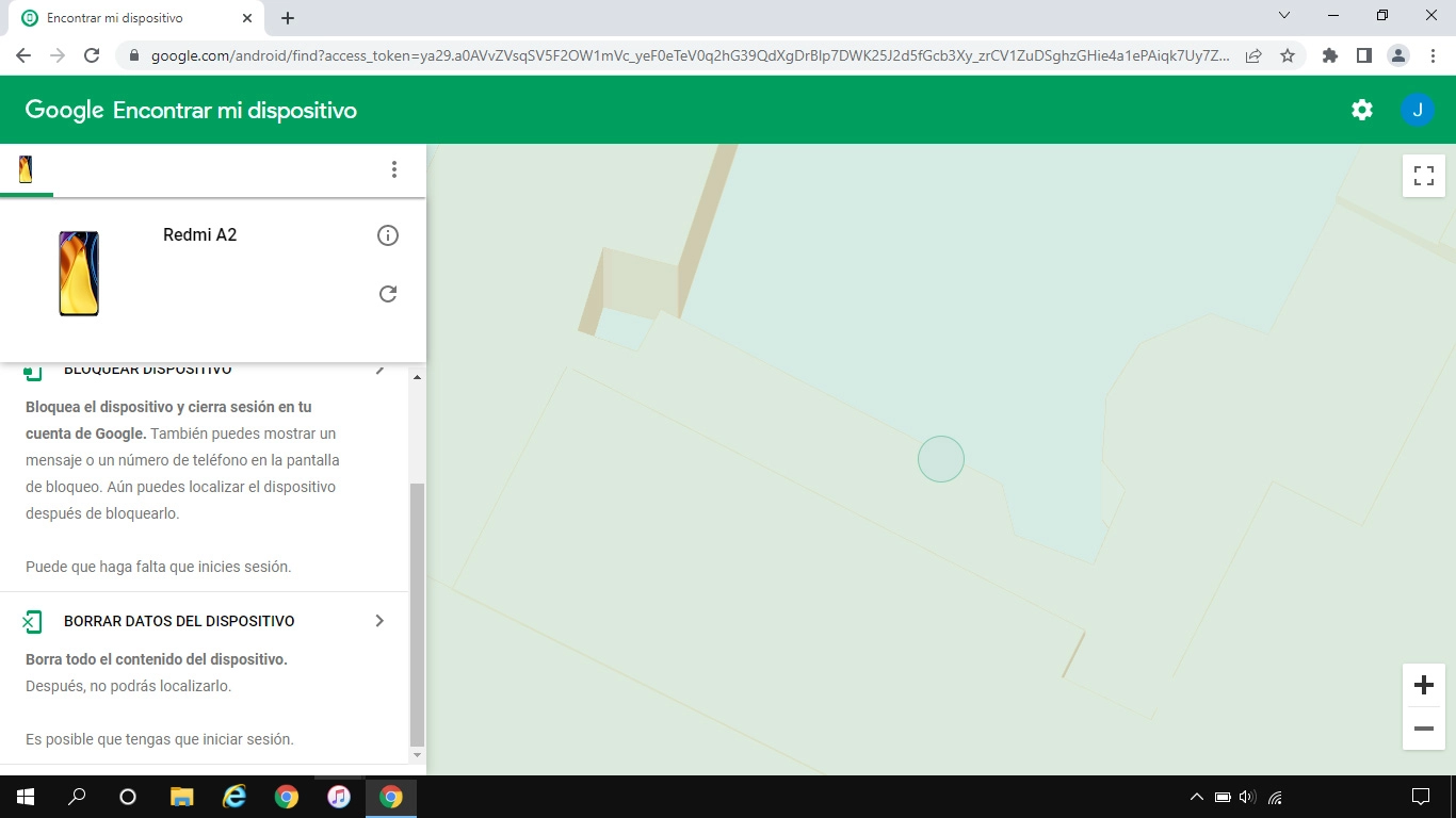 Haz clic en BORRAR DATOS DEL DISPOSITIVO y sigue las indicaciones de la pantalla para eliminar todo el contenido de tu teléfono. Ten en cuenta que ya no podrás utilizar la función de 