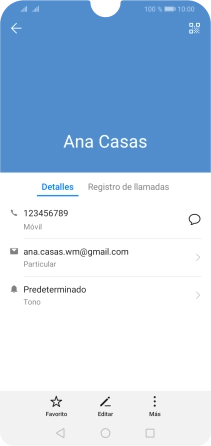 Pulsa el número de teléfono. Pulsa el número de teléfono.