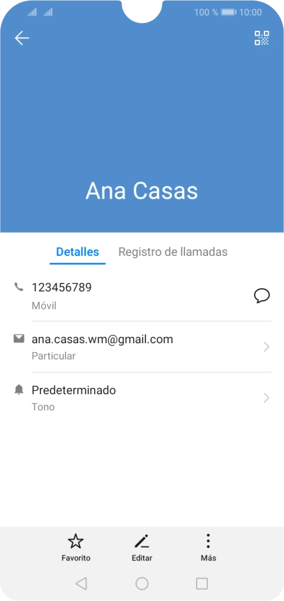 Pulsa el número de teléfono. Pulsa el número de teléfono.