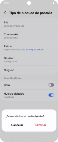 Pulsa Eliminar. Pulsa Eliminar.