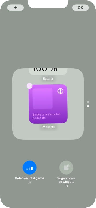 Pulsa Rotación inteligente para activar o desactivar la función. Pulsa Rotación inteligente para activar o desactivar la función.