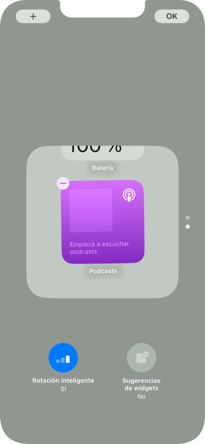 Pulsa Rotación inteligente para activar o desactivar la función. Pulsa Rotación inteligente para activar o desactivar la función.