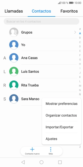Pulsa Importar/Exportar. Pulsa Importar/Exportar.