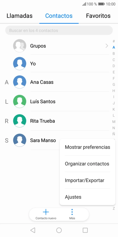 Pulsa Importar/Exportar. Pulsa Importar/Exportar.