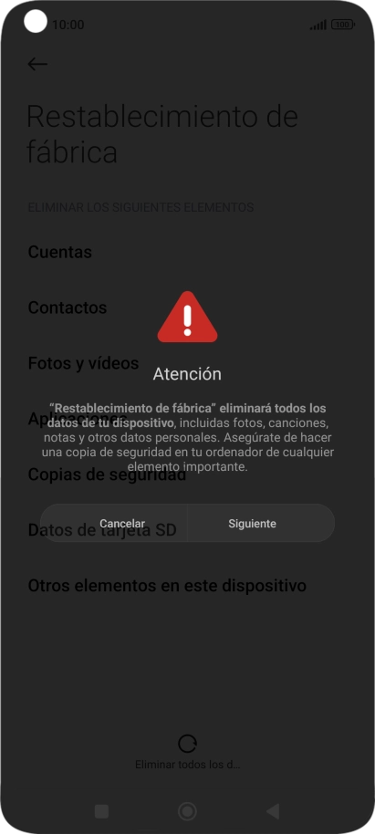 Pulsa Siguiente. Pulsa Siguiente.