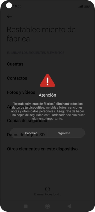 Pulsa Siguiente. Pulsa Siguiente.