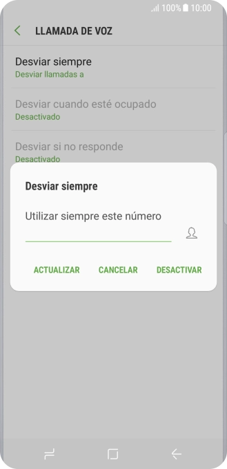 Pulsa DESACTIVAR. Pulsa DESACTIVAR.