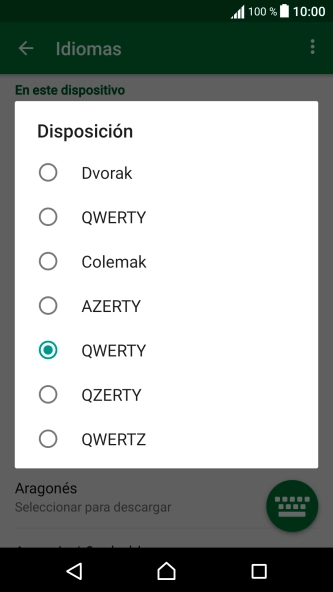 Pulsa QWERTY. Pulsa QWERTY.