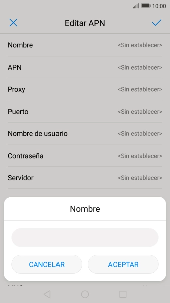 Introduce Vodafone Internet y pulsa ACEPTAR. Introduce Vodafone Internet y pulsa ACEPTAR.