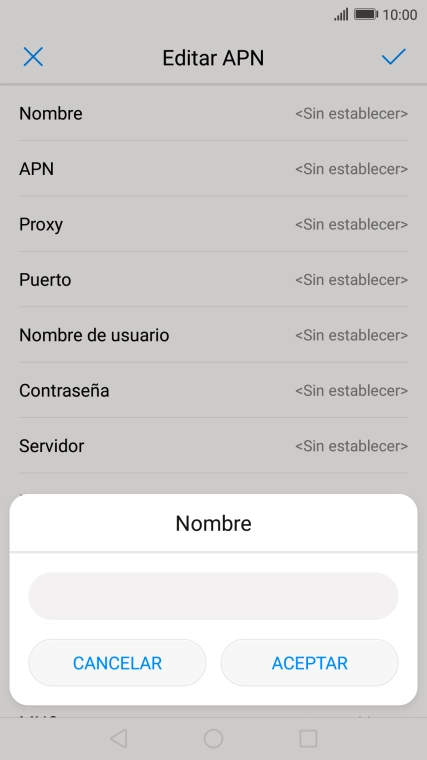 Introduce Vodafone Internet y pulsa ACEPTAR. Introduce Vodafone Internet y pulsa ACEPTAR.