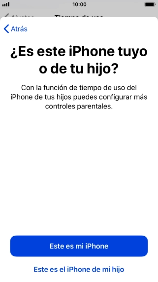 Pulsa Este es mi iPhone. Pulsa Este es mi iPhone.