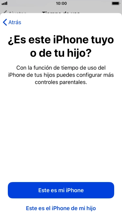 Pulsa Este es mi iPhone. Pulsa Este es mi iPhone.