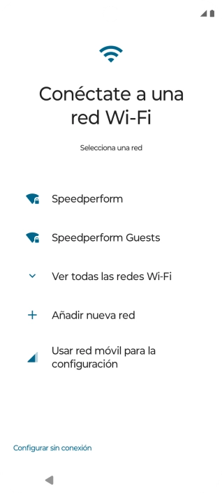 Pulsa la red wifi deseada. Pulsa la red wifi deseada.