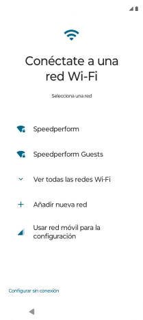 Pulsa la red wifi deseada. Pulsa la red wifi deseada.