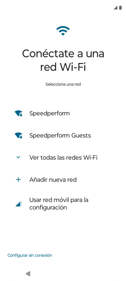 Pulsa la red wifi deseada. Pulsa la red wifi deseada.