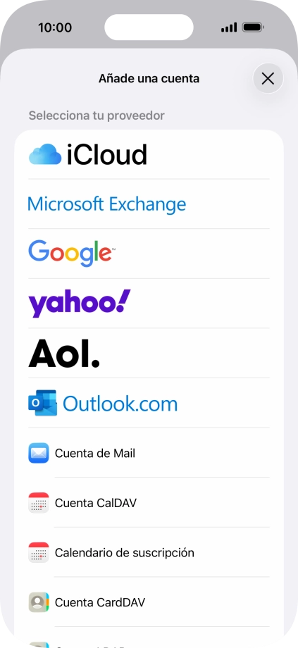Pulsa Cuenta de Mail. Pulsa Cuenta de Mail.