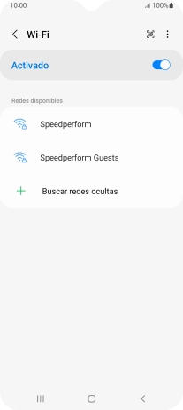 Pulsa la red wifi deseada. Pulsa la red wifi deseada.