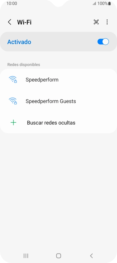 Pulsa la red wifi deseada. Pulsa la red wifi deseada.