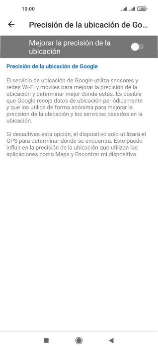Si pulsas el indicador junto a Si pulsas el indicador junto a